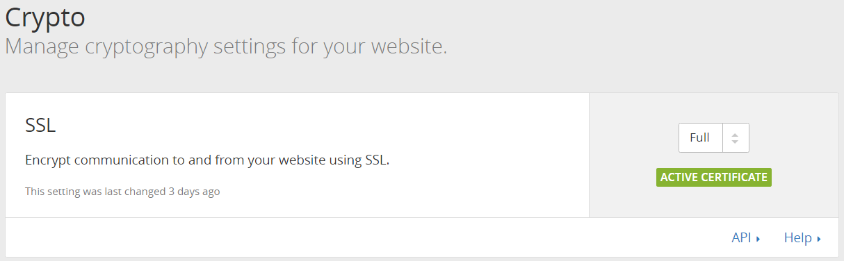 Full SSL